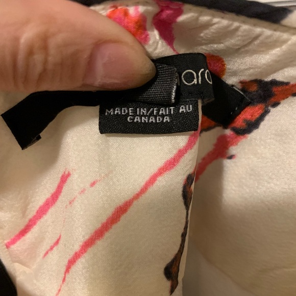 Rachel Mara - 100% Silk Short Skirt with Pockets - Picture 5 of 16